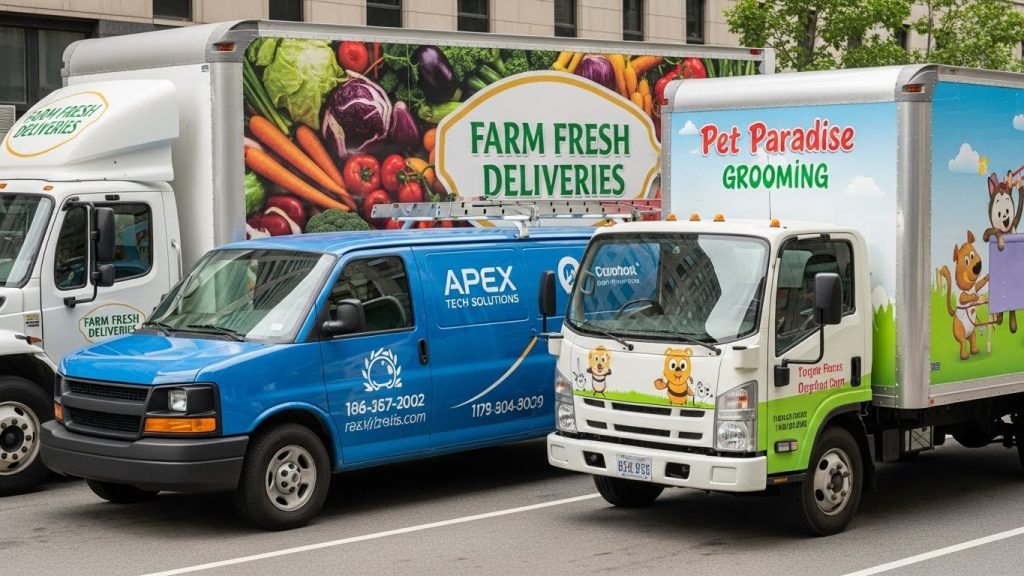 vinyl wrap for commercial vehicles