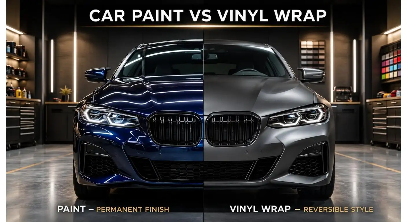 Pintura de coche vs vinilo envolvente pros y contras