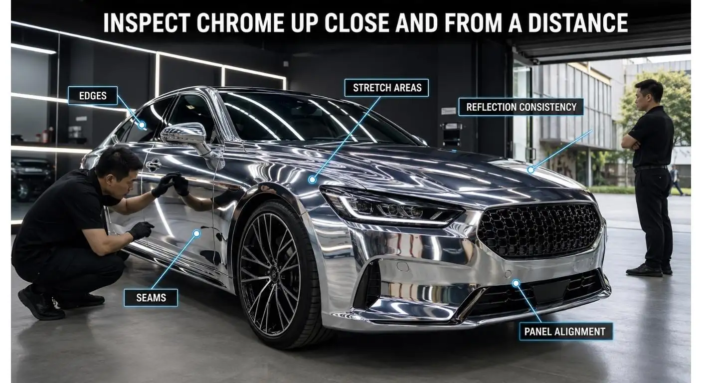 Chrome Vinyl Wraph