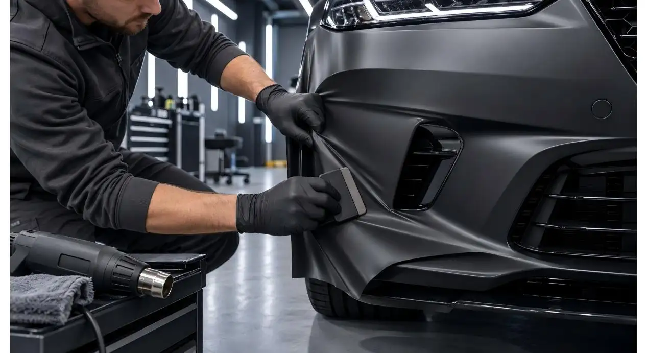 Envolvente de vinilo mate para coches
